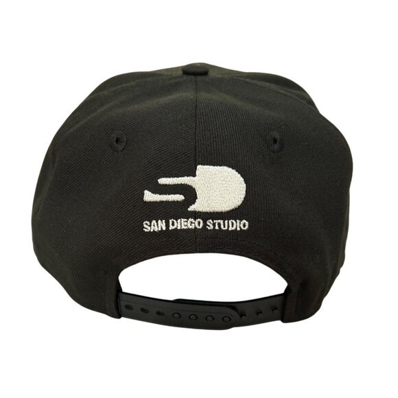New Era The Show MLB Black Snapback Cap With San Diego Studio Logo - Picture 3 of 7